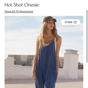 Free People Hot Shot Onesie